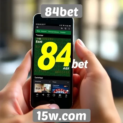 Experiência do usuário em dispositivos móveis no 84bet